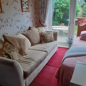 Guest house Newly Decorated & Furniture, 2 Single Beds, Large Room, Sofa, Netflix, Garden View, Patio & Seating